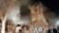 На месте взрыва на улице Гурьянова в Москве, 9 сентября 1999 года