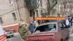 Обстрел Краматорска, Украина. 02.02.2023  Обстрел Краматорска, Украина. 02.02.2023