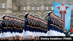 Парад на Красной Площади в Москве, 9 мая 2021 года