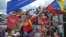 Митинг сторонников Николаса Мадуро и его правящей Единой социалистической партии Венесуэлы (PSUV). Каракас, 18 июля 2024 года
