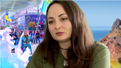 Крымская татарка о картине для Зеленского, культурном фронте и традициях своего народа (видео) Крымская татарка о картине для Зеленского, культурном фронте и традициях своего народа (видео)
