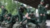 Призывники у сборного пункта военного комиссариата во время отправки к местам прохождения военной службы. Россия, Ростовская область, Батайск (иллюстративное фото) 