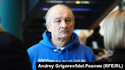 Сергей Алексашенко на съезде "иноагентов" в Берлине, февраль 2024 года.
