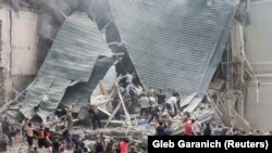 Дитяча лікарня «Охматдит» у Києві, пошкоджена внаслідок російської атаки 8 липня 2024 року