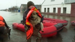 Residents Scramble To Evacuate As Floodwaters Engulf Kazakh City Residents Scramble To Evacuate As Floodwaters Engulf Kazakh City