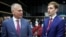 Муса Бажаев и его сын Тимур на Петербургском экономическом форуме, 2023 г.