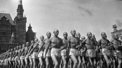 Тело и культура Физкультурники на Красной площади, 1938