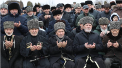 Митинг в Ингушетии, посвященный депортации ингушей в 1944 году. 23 февраля 2024 года