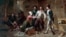 Картина Фредерика Терьяна "Дезертир". 1855 год