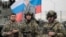 Российские военные в Грозном, октябрь 2022 года