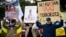 Акция протеста против допуска российских спортсменов на Олимпиаду, Лозанна, 25 марта 2023 года