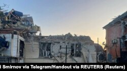 Последствия боев в Курской области