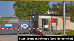 КПП на аэродром «Саки» вблизи Новофедоровки, иллюстративное фото