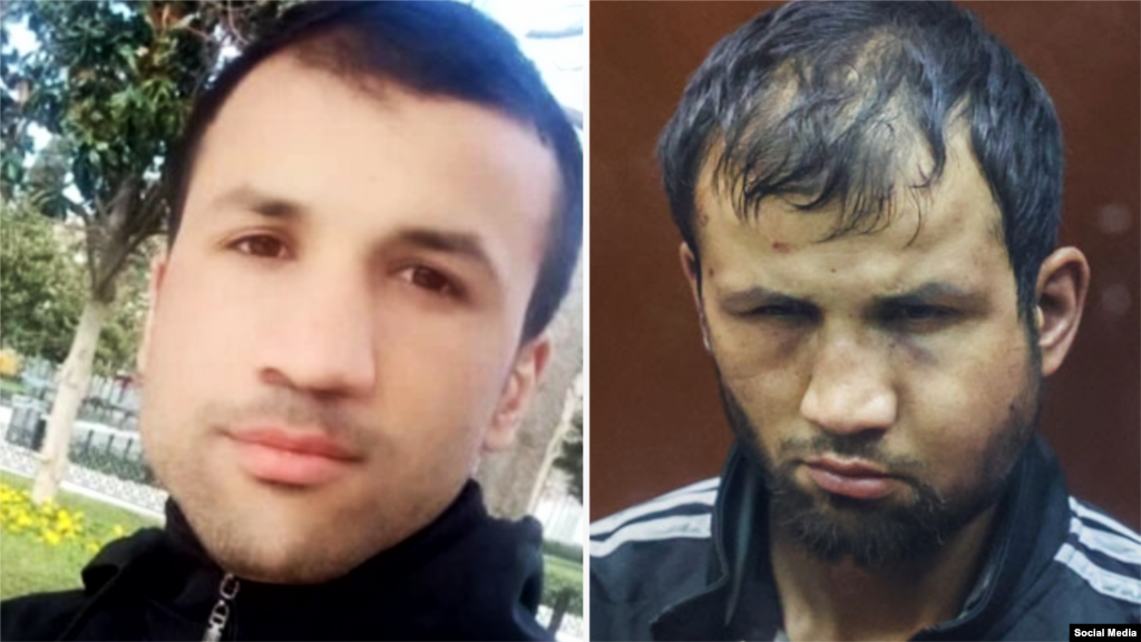 Фаридуни Шамсиддин, 25-сола, аз деҳаи Лойоби Ҳисор. Як додгоҳи шаҳри Маскав шаби 24-уми март ӯро бо айби "амалиёти гурӯҳии террористӣ" ба ҳабси пешакӣ гирифт. Наздиконаш мегӯянд, ба иттиҳоми эълонкардаи мақомоти Русия бовар надоранд. Фаридуни Шамсиддин соли 2022 издивоҷ карда, як писари ҳаштмоҳа дорад. Ба нақли хешонаш, шаш моҳ пеш ба Русия рафтааст. Акси аввал аз шабакаҳои иҷтимоӣ, акси дувум аз Додгоҳи Басманнии Маскав