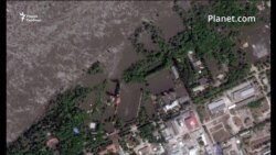 Затопленный зоопарк в Новой Каховке и другие районы города после наводнения Затопленный зоопарк в Новой Каховке и другие районы города после наводнения