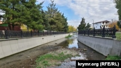 Река Малый Салгир в Симферополе
