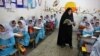 Iran's schools, particularly girls' schools, became focal points for unrest over the past year after the September 2022 death of Mahsa Amini while in police custody for a hijab violation. (file photo)