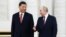 Владимир Путин и Си Цзиньпин в Кремле, 21 марта 2023