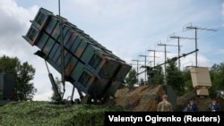 Пусковая установка ЗРК "Патриот", Украина, 4 августа 2024 года.