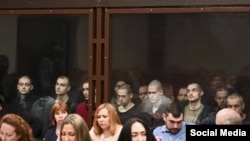 Судебный процесс над украинскими военными в Южном окружном военном суде в Ростове-на-Дону