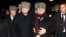Глава Чечни Рамзан Кадыров и президент Палестины Махмуд Аббас во время визита последнего в республику. 2008 год