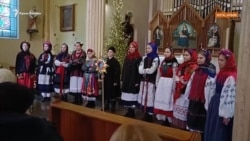 В Ялте пели колядки на украинском языке В Ялте пели колядки на украинском языке