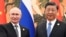 Владимир Путин и Си Цзиньпин в Пекине на 3-м форуме "Один пояс – один путь". 18 октября 2023 года