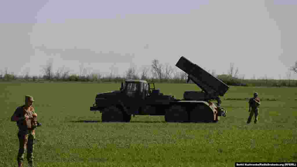 РСЗВ БМ-21«Град», Луганська область, 26 квітня  2022 року