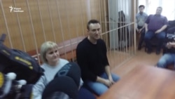 Первое интервью Навального после задержания Первое интервью Навального после задержания