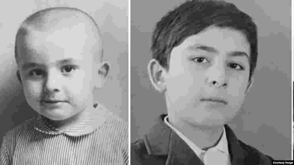 Детские снимки Михаила Саакашвили, бывшего президента Грузии и бывшего главы Одесской области 