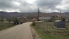 На въезде в село Гончарное