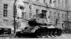 Советский танк на улице Будапешта, 1956 год