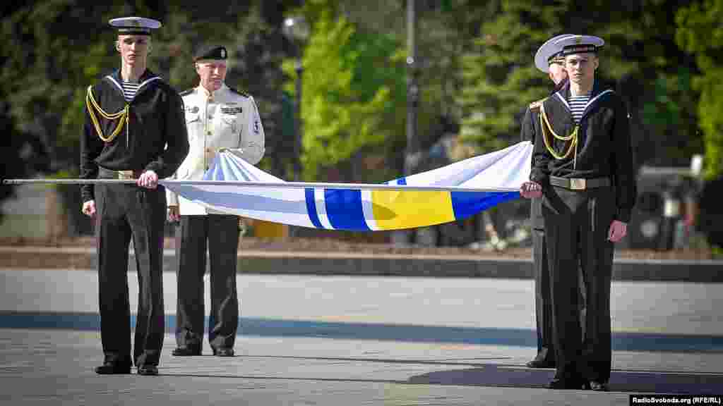 Захід організували громадська організація «Генерація волі» і екс-командувач військово-морських сил України Сергій Гайдук (2014-2016)
