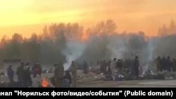 Мобилизованных в Омске оставили ночевать в поле, иллюстрационное фото