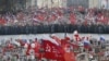 Шествие "Бессмертного полка" в центре Москвы, 9 мая 2022 года