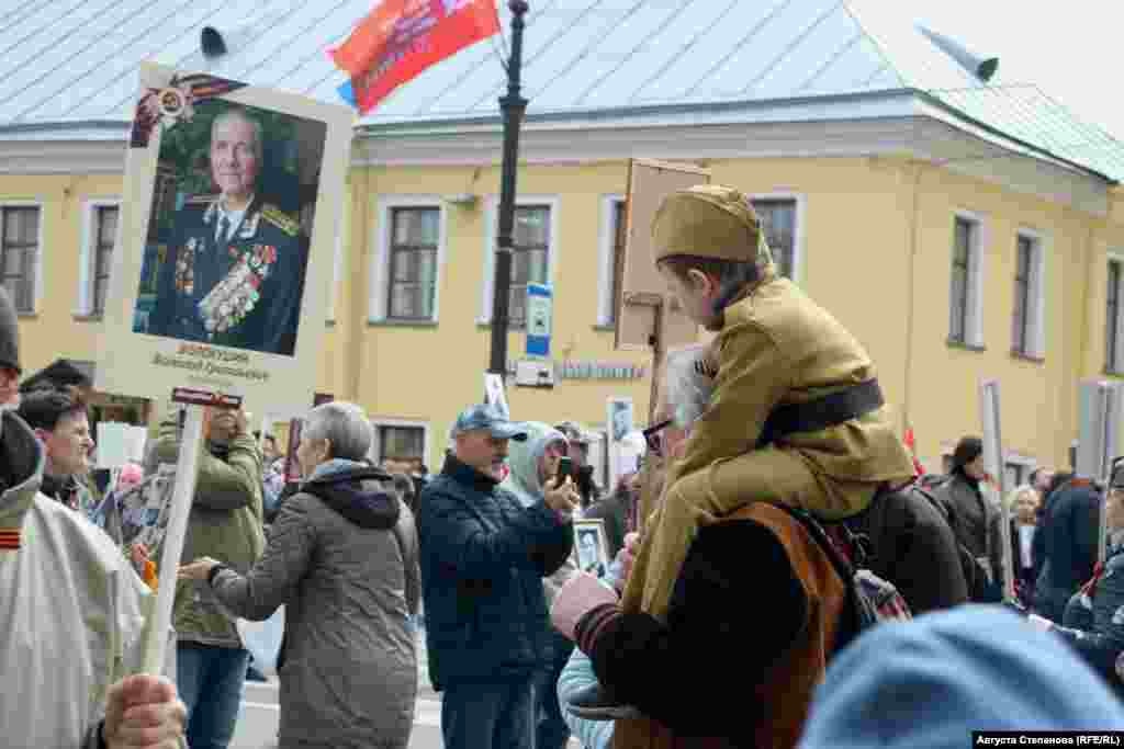 Акция "Бессмертный полк" в Петербурге 