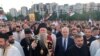Novi mitropolit crnogorsko-primorski Joanikije u pratnji premijera Crne Gore Zdravka Krivokapića u Podgorici, 2. juna 2021.