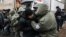Во время акции протеста жителей района Кунцево против нового строительства