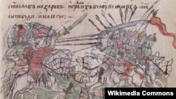Битва хазар с войском князя Святослава Игоревича