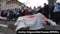 В Варшаве почтили память жертв российской агрессии в Украине