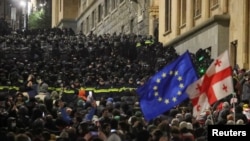 Протесты в Грузии, иллюстративное фото