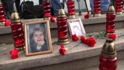 Акция у театрального центра на "Дубровке"  Акция у театрального центра на "Дубровке"