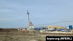 У Грушевки развернули строительный городок дорожников – Крым, март 2025 года