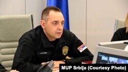 Ministar policije Srbije Aleksandar Vulin, 5. novembar 2021.