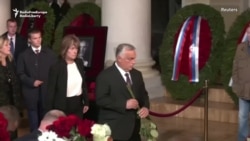 Hungary's Orban Pays Final Respects To Gorbachev Hungary's Orban Pays Final Respects To Gorbachev