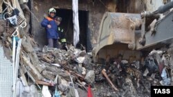 Спасательная операция на улице Космонавтов в Волгограде