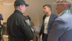 Zelenskiy Fined For Showing Marked Ballot In Ukrainian Presidential Vote Zelenskiy Fined For Showing Marked Ballot In Ukrainian Presidential Vote