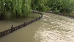 Симферополь и Салгир после ливней Симферополь и Салгир после ливней