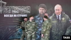 Силовики в Чечне. Иллюстративное фото