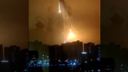Kyiv Shaken By Blasts As 'Aerial Vehicle' Shot Down Kyiv Shaken By Blasts As 'Aerial Vehicle' Shot Down
